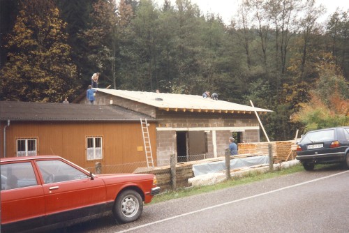 Foto Bau Ausstellungshalle